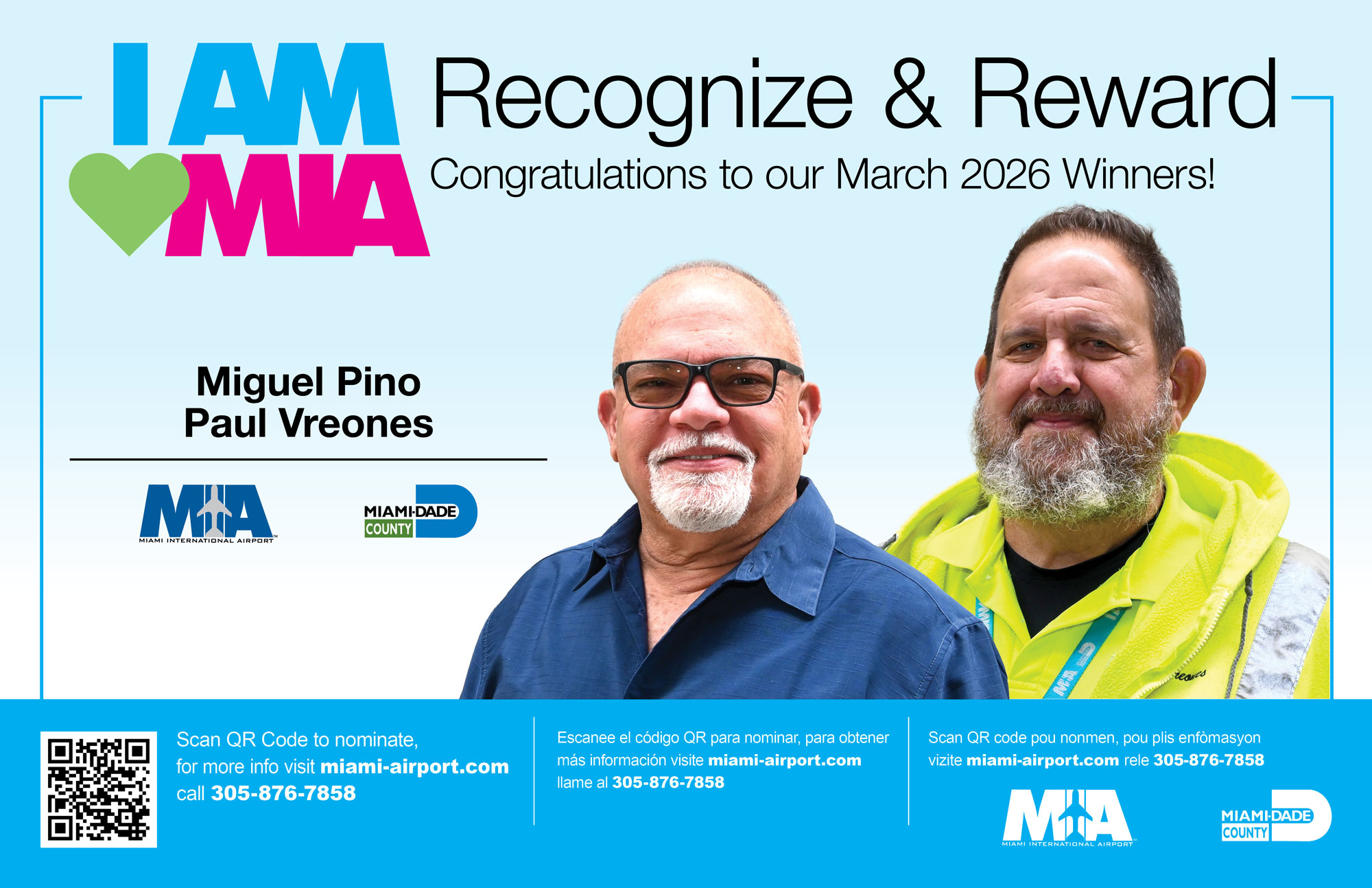 I AM MIA March 2026 R&R Winner